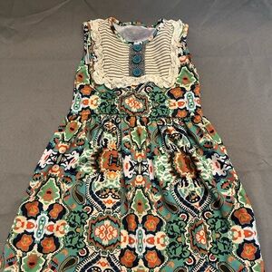 Persnickety floral/paisley adorable Casual Dress